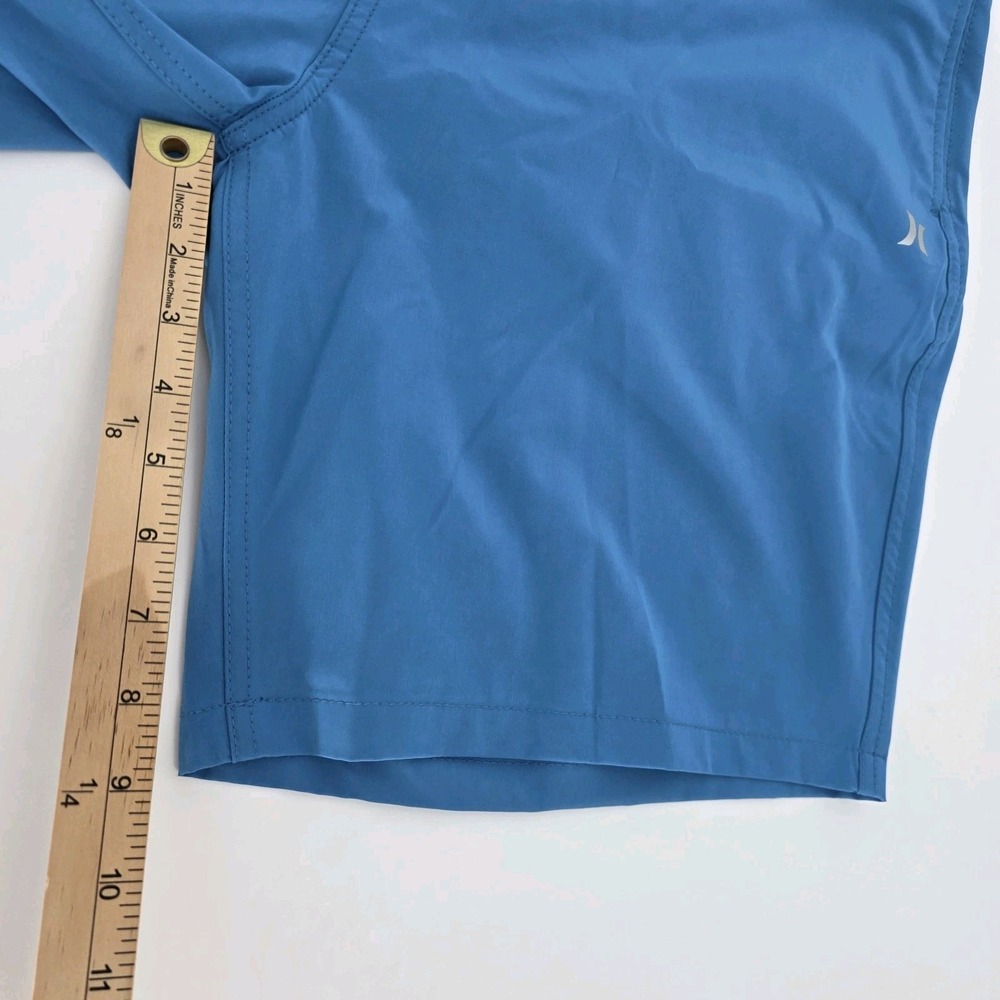 Hurley Men's Seaview Blue Short All Day Hybrid 4-Way Stretch Wicking Active - Picture 5 of 8